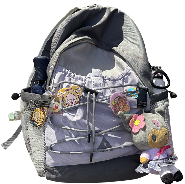 Backpack sticker